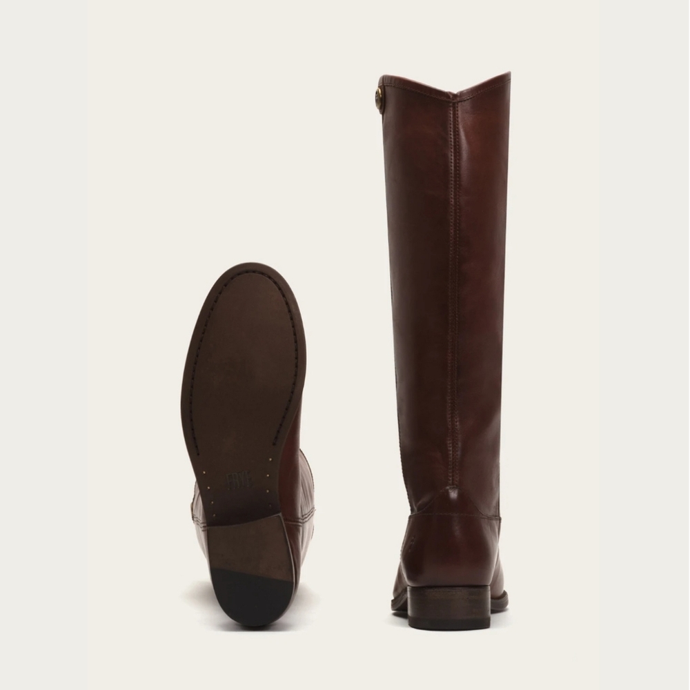 Beautiful Frye Brown Italian Leather Melisaa Boots - Picture 7 of 7